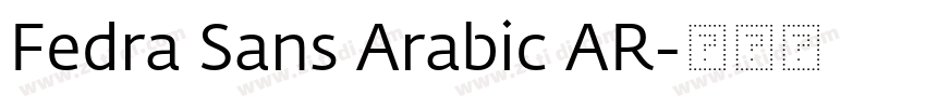 Fedra Sans Arabic AR字体转换